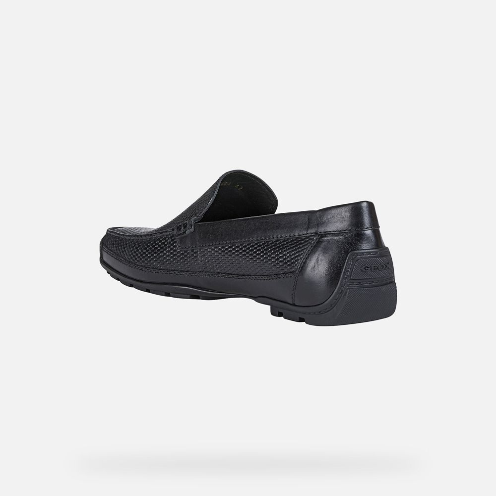 Geox Loafers Black Moner - Geox Mens Shoes - CVILFU340